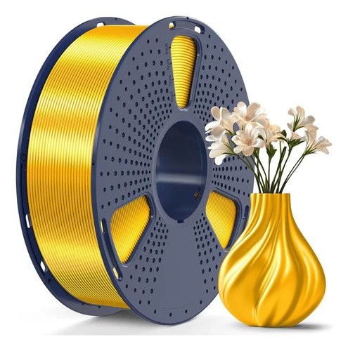 Filamento 3d sunlu printer filament pla silk de 175mm 1kg do
