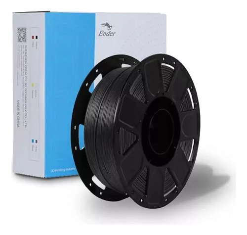 Filamento Creality Ender Pla 1.75mm 1kg Black Preto