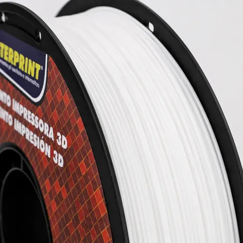 Filamento Impressão 3d 1,75mm 1kg Masterprint Petg Cor Branco