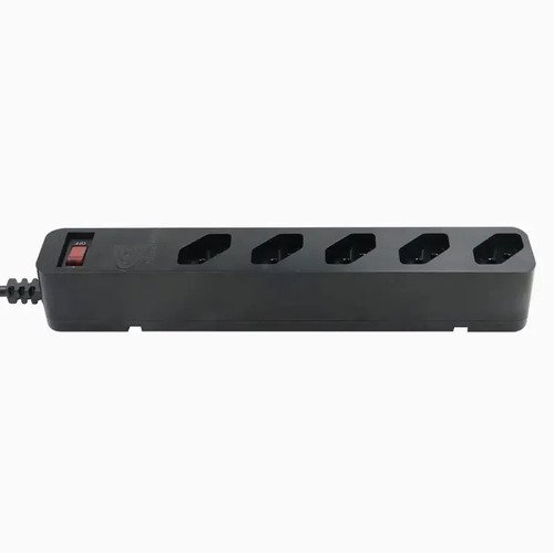 Filtro Clamper 5 Tomadas Pc Gamer - 1270 / 2200w Bivolt Cor Preto