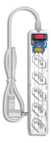 Filtro de linha clamper iclamper energia 5 tomadas com dps e