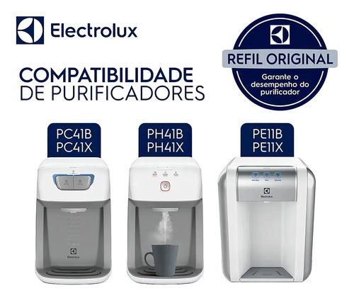 Filtro Refil Purificador Electrolux Pe11b Pe11x Pc41 Ph41 A1