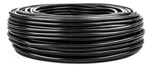 Fio Cabo Pp 1,5mm Flexivel 3x1,5mm 3 Vias Rolo 100 Metros Para Extensão Cor Preto Marca Screen Vision