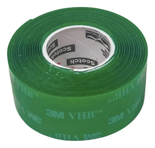 Fita Dupla Face Scotch 3M, 24mm x 2m Fixa Forte, Fixação Extrema