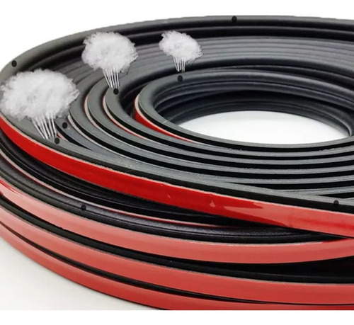 Fita Vedação Esponja Prova De Choque Carro Anti-ruído 10 Mts