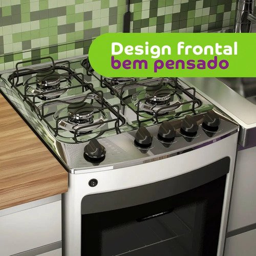 Fogão 4 Bocas CFO4NAB Branco com Acendimento Automático Bivolt Consul