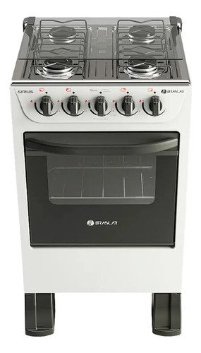 Fogão 4 Bocas New Sirius Braslar Branco