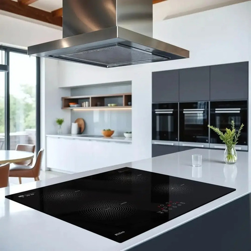 Fogão Cooktop De Indução Philco 4 Bocas Pct40a 9 Níveis+turbo Touch Preto