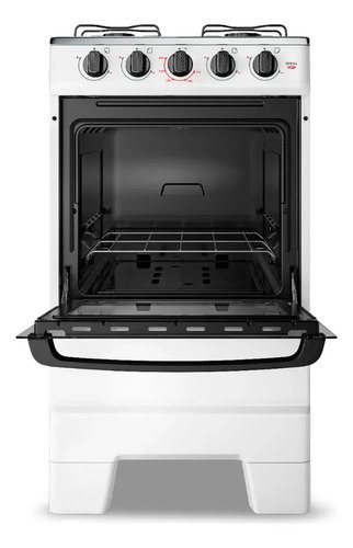 Fogão Esmaltec Ideal POP 4 Bocas de Gás Branco 50L