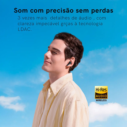 Fone Bluetooth Baseus Bass Ep10 Pro Com Anc