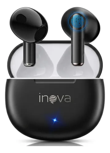 Fone de ouvido bluetooth aprova dagua com 50h bateria inova