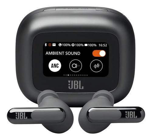 Fone de ouvido bluetooth sem fio live beam jbl preto