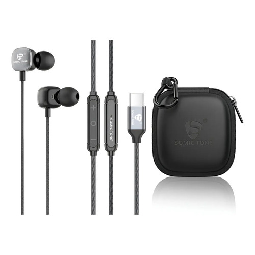 Fone de ouvido in ear somic tone audio d22c case d22c case c 1