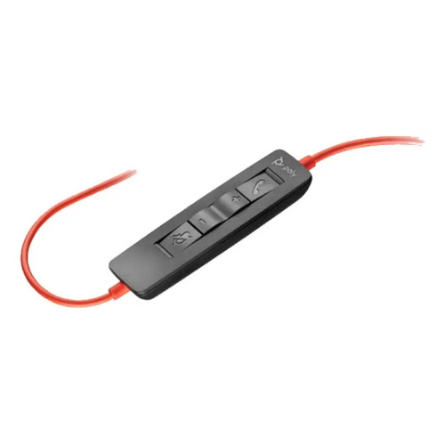 Fone de ouvido Plantronics Blackwire C3220 USB Tipo A e Tipo C