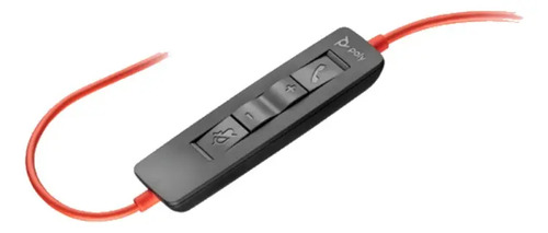 Fone de ouvido Plantronics Blackwire C3220 USB Tipo A e Tipo C