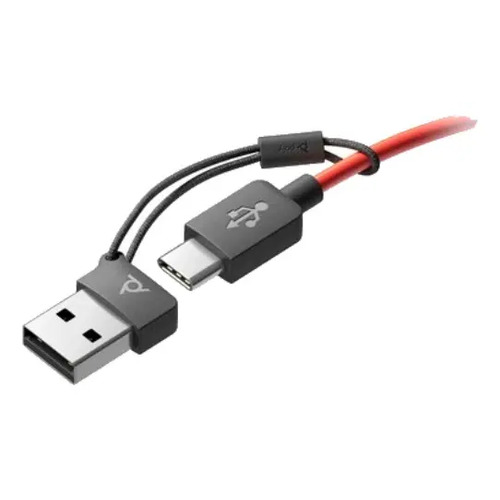 Fone de ouvido Plantronics Blackwire C3220 USB Tipo A e Tipo C
