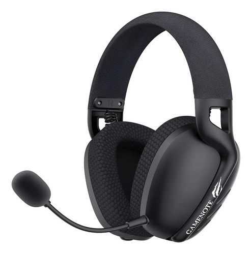 Fone de ouvido preto havit gamenote fuxi h6 black