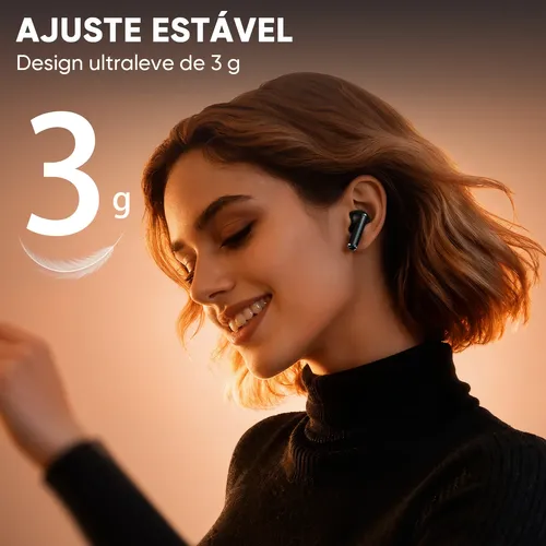 Fone De Ouvido Sem Fio Bluetooth 5.4 Inova Tws