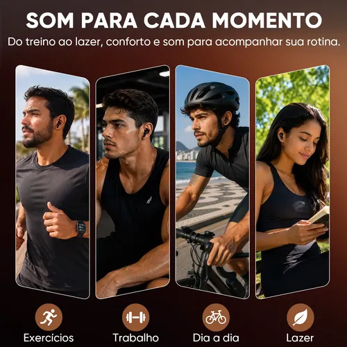 Fone De Ouvido Sem Fio Bluetooth 5.4 Inova Tws