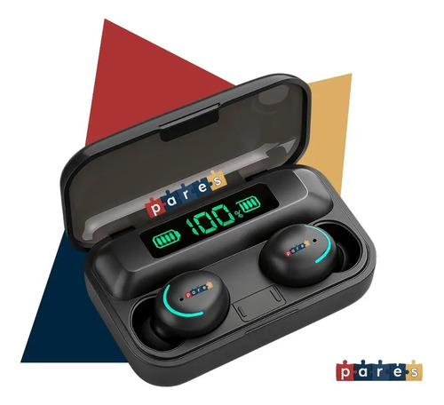 Fone de ouvido sem fio bluetooth f9 5 pares som imersivo pow