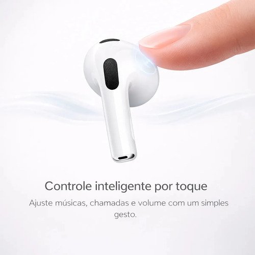 Fone Ouvido Bluetooth 5.4 Sem Fio Estojo De Carregamento Anti Ruido A Prova Dagua Compatível Com Ios Samsung Galaxy Android Tws Wireless Air Premium Microfone Touch Marca Pro Phone See