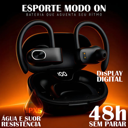 Fone ouvido bluetooth a prova dagua 53 profissional sem fio 1