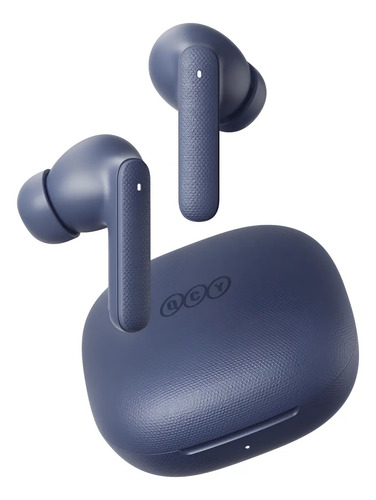 Fone qcy buds t43 bluetooth 53 enc ipx4 cor azul