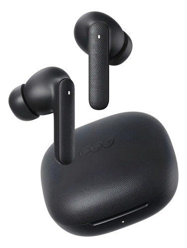 Fone qcy buds t43 bluetooth 53 enc ipx4 cor preto