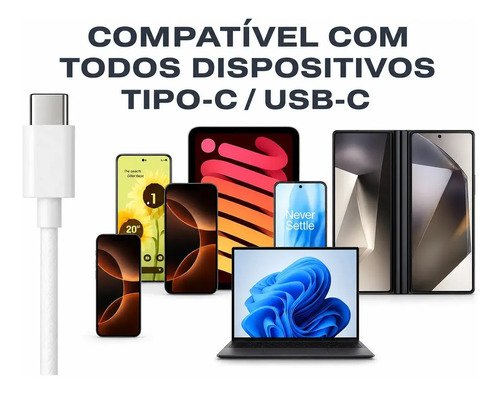Fones De Ouvido Usb-c Tipo C Com Microfone Integrado Som Estéreo Alta Qualidade Controle De Chamadas Compatível Com iPhone 15 16 17 Android Samsung Xiaomi Motorola Conexão Direta Premium Eletric Teck