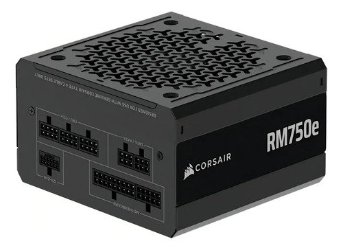 Fonte 750w corsair rm750e 2025 atx 31 pcie 51 cybenetics gol