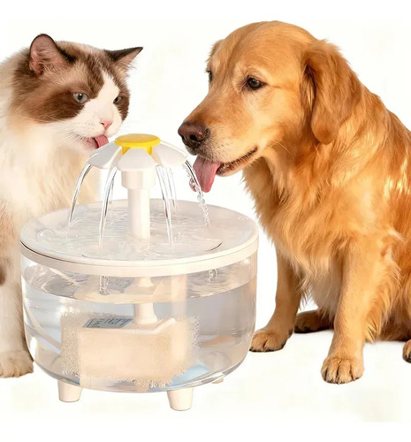 Fonte bebedouro automatica miw 15l usb para caes e gatos biv