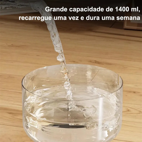 Fonte Bebedouro Automático Usb Miw 1,5l Para Gatos E Cães