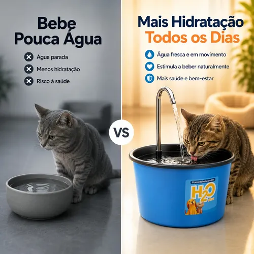 Fonte Bebedouro H2o Plus Usb