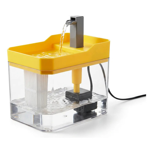 Fonte de agua p gato 110v silenciosa filtro bebedouro pet