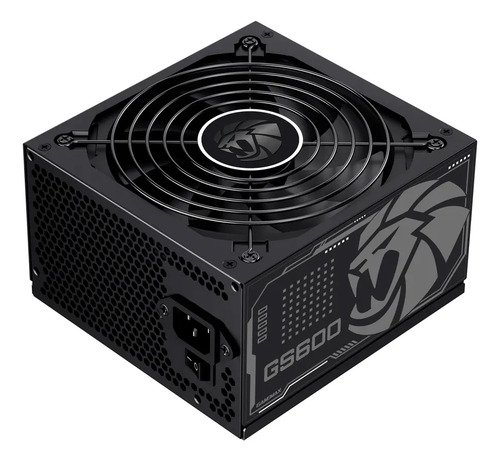 Fonte de alimentacao 600w gs600 80 plus white gamemax cor pr
