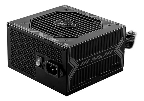 Fonte Msi Mag 650w 80 Plus Bronze Pfc Ativo A650bnl Preto