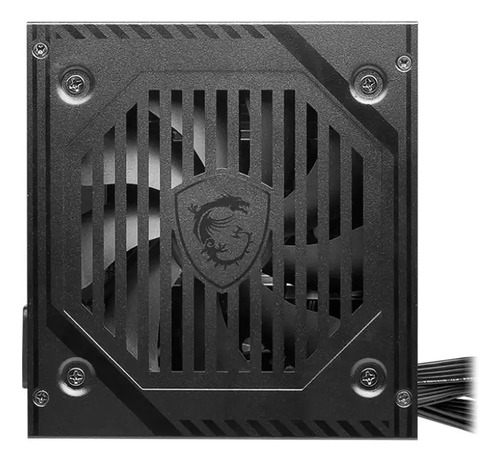 Fonte Msi Mag 650w 80 Plus Bronze Pfc Ativo A650bnl Preto