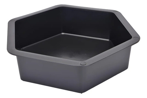 Forma de bloquete sextavado 25x25x8 kit com 60 unidades