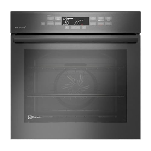 Forno de embutir electrolux eletrico 80l expert com vaporbak