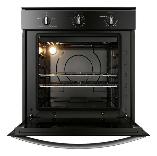Forno de Embutir Elétrico Consul 84L Preto com Grill - COB84BE