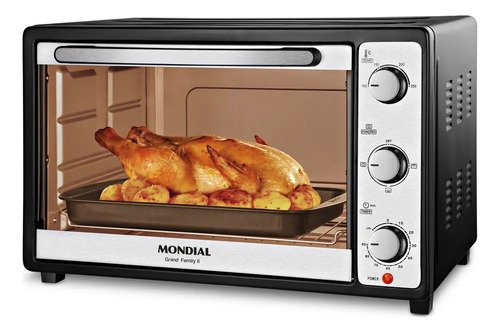 Forno eletrico 52l grand family ii mondial 1800w frn 52 b