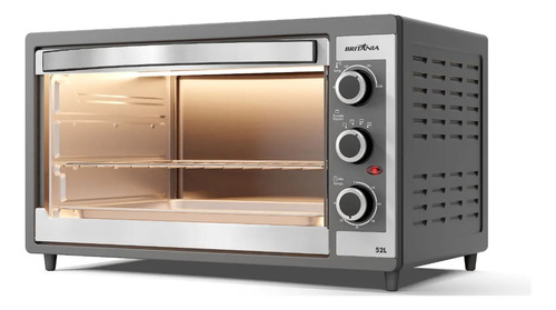 Forno Elétrico Britânia 52L Dupla resistência BFE55P