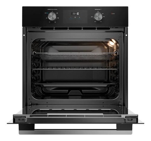 Forno Elétrico De Embutir 68l Digital Com Air Fryer Midea Preto