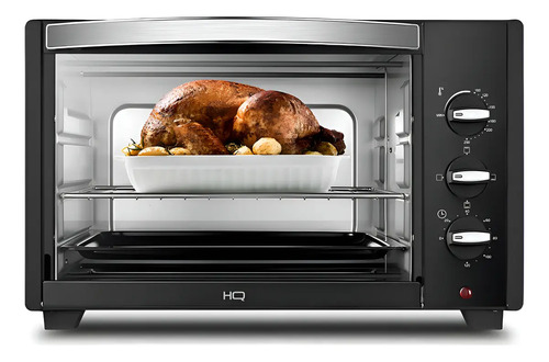Forno eletrico hq 48d 2000w preto