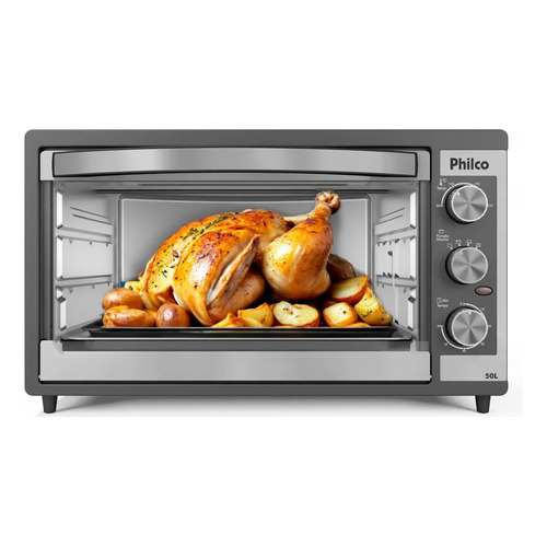Forno eletrico philco 50l dupla resistencia pfe52p
