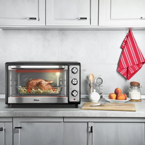 Forno Elétrico Philco 65L Dupla Resistência PFE65
