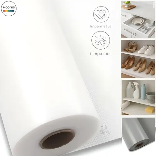 Forro gaveta tapete organizador armario pvc 5mx50cm premium
