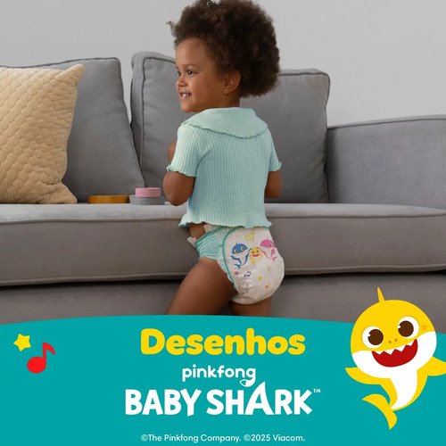 Fralda descartável Pampers Supersequinha, Tamanho G 80 Unidades