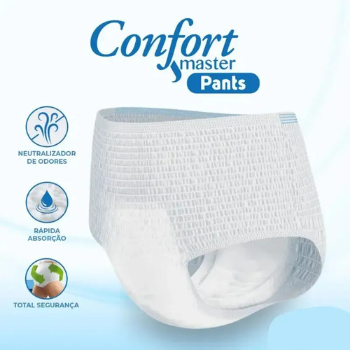 Fralda Geriátrica Pants ConfortMaster Noturna Severa G/EG x 32 un
