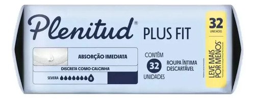 Fralda Geriátrica Plenitud Protect Plus G/xg 32un